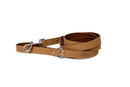 Modern Style Khaki Leather Leash - Dog Leash - Euro Style