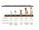 Modern Style Quick-Release Khaki Leather Dog Collar - Dog