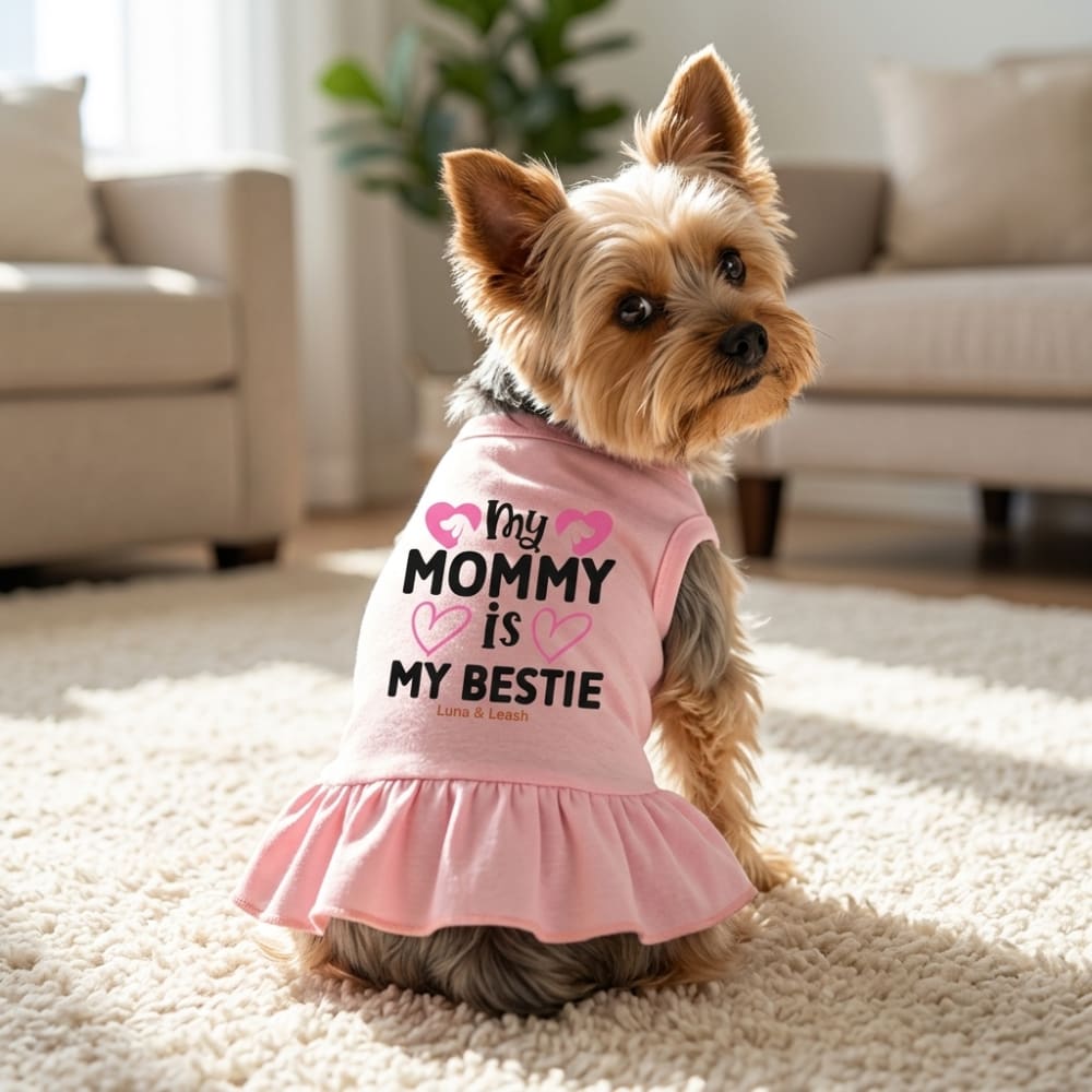 Mommy is My Bestie Dog Dress