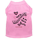 Mommy is My Bestie Dog Shirts - 3XL (25-35 Lbs.) - Outlet