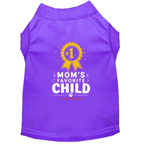 Mom’s Favorite Child Dog Shirt - Funny Dog Shirts