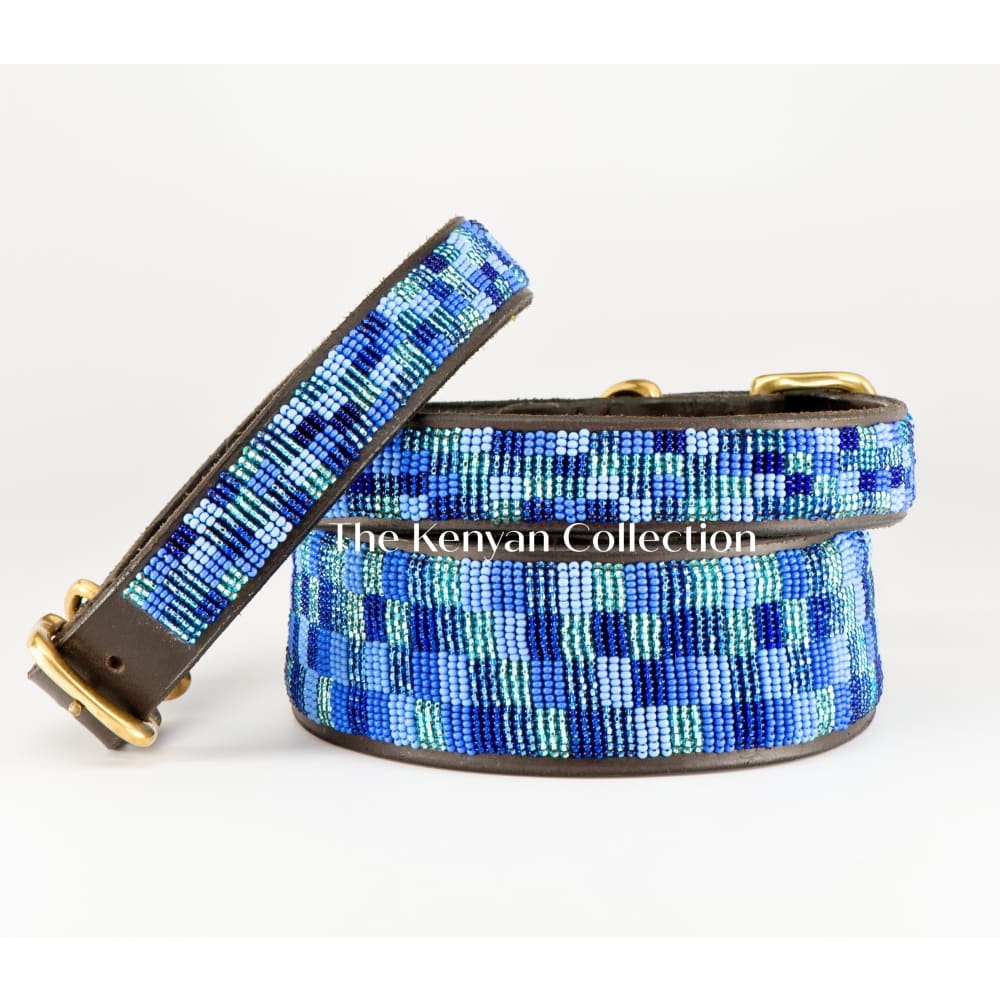 Moonbeam Beaded Dog Collar - Dog Collars - Maasai