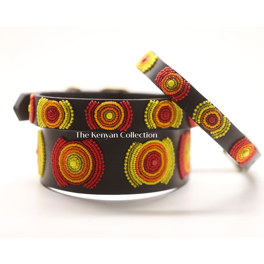 Morocco Beaded Dog Collar - Dog Collars - Maasai