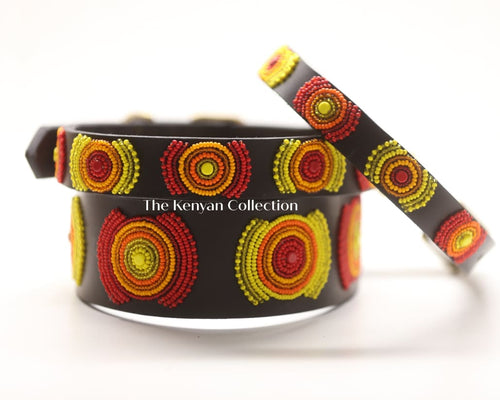 Morocco Beaded Dog Collar - Dog Collars - Maasai