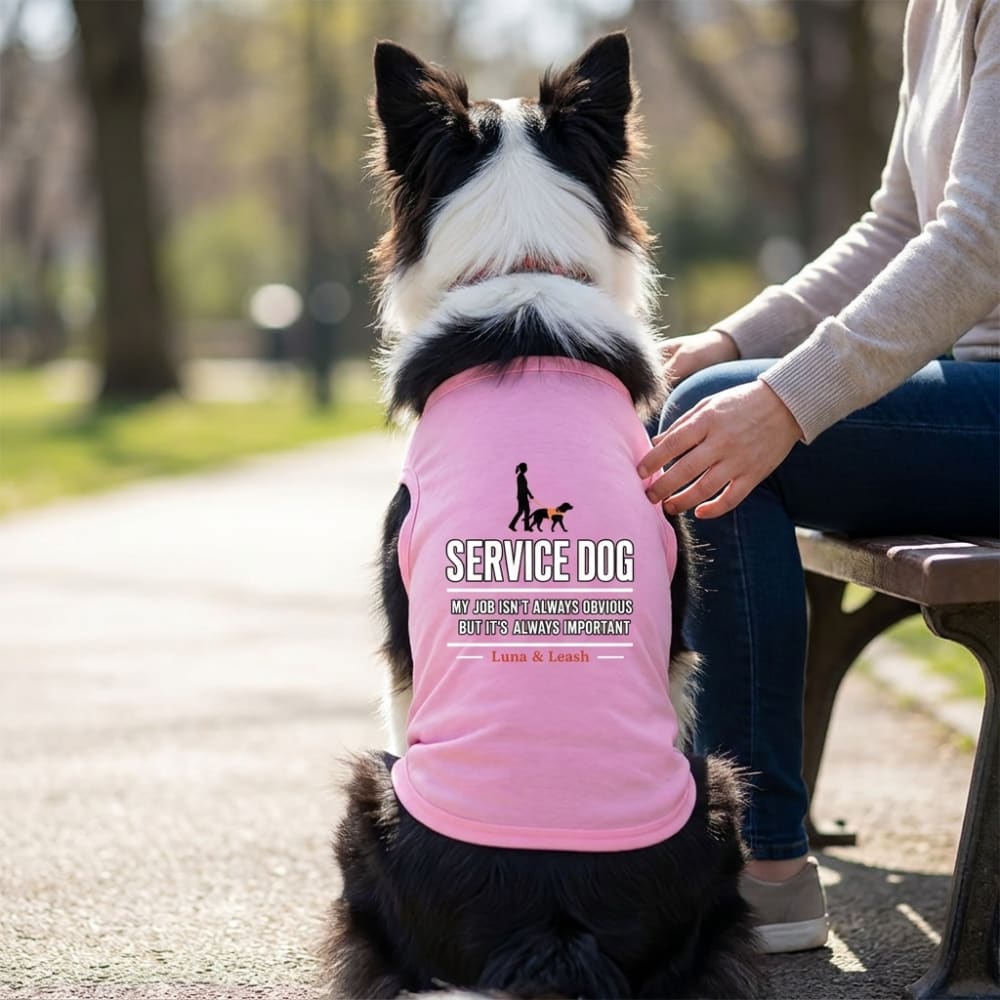 My Job Isn't Always Obvious Service Dog Shirt