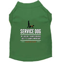 My Job Isn’t Always Obvious Service Dog Shirt - Service Dog