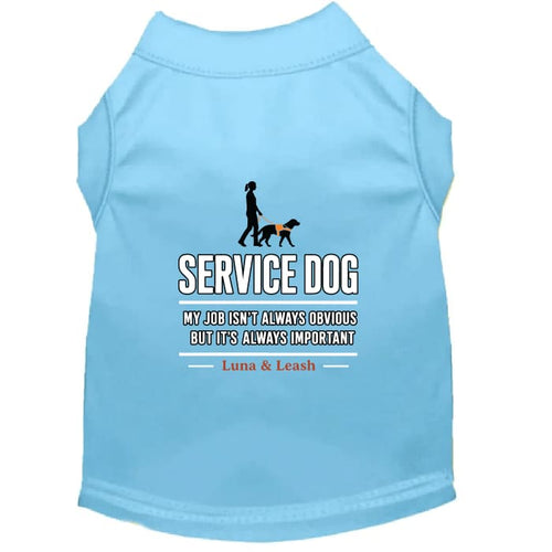 My Job Isn’t Always Obvious Service Dog Shirt - Service Dog