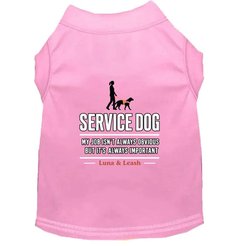 My Job Isn’t Always Obvious Service Dog Shirt - Service Dog