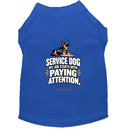 My Job Starts With Paying Attention | Service Dog Shirt