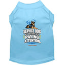 My Job Starts With Paying Attention | Service Dog Shirt