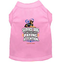 My Job Starts With Paying Attention | Service Dog Shirt