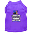 My Job Starts With Paying Attention | Service Dog Shirt