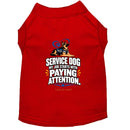 My Job Starts With Paying Attention | Service Dog Shirt