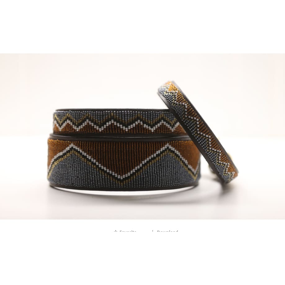 Nairobi Beaded Dog Collar - Dog Collars - Maasai