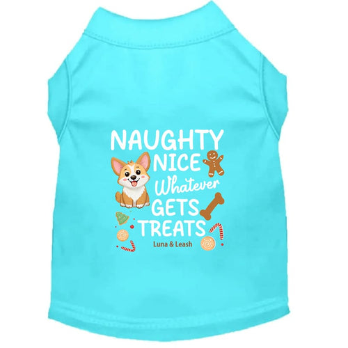 Naughty Nice Whatever Dog Shirt - Dog Shirt