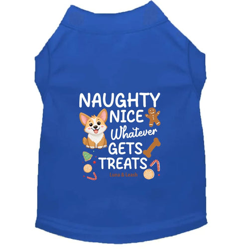Naughty Nice Whatever Dog Shirt - Dog Shirt