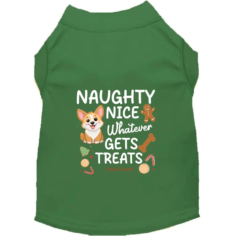 Naughty Nice Whatever Dog Shirt - Dog Shirt