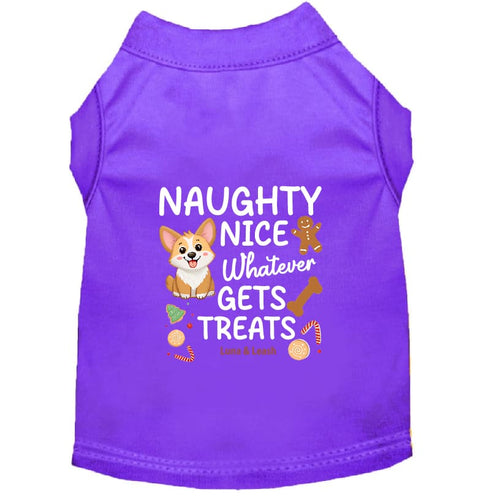 Naughty Nice Whatever Dog Shirt - Dog Shirt