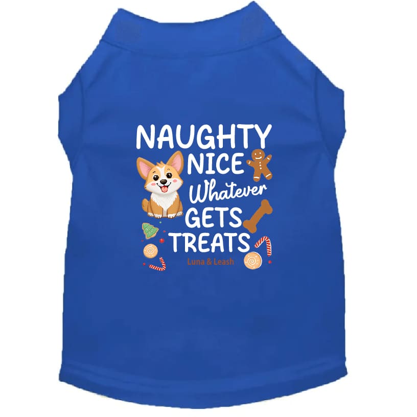Naughty. Nice. Whatever Gets Me Treats. | Christmas Dog