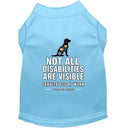 Not All Disabilities Are Visible Service Dog Shirt