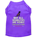 Not All Disabilities Are Visible Service Dog Shirt