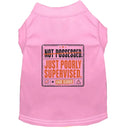 Not Possessed. Just Poorly Supervised. Halloween Dog Shirt