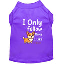 Only Follow Rules I Like Dog Shirt - Funny Dog Shirts