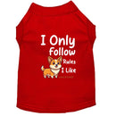 Only Follow Rules I Like Dog Shirt - Funny Dog Shirts