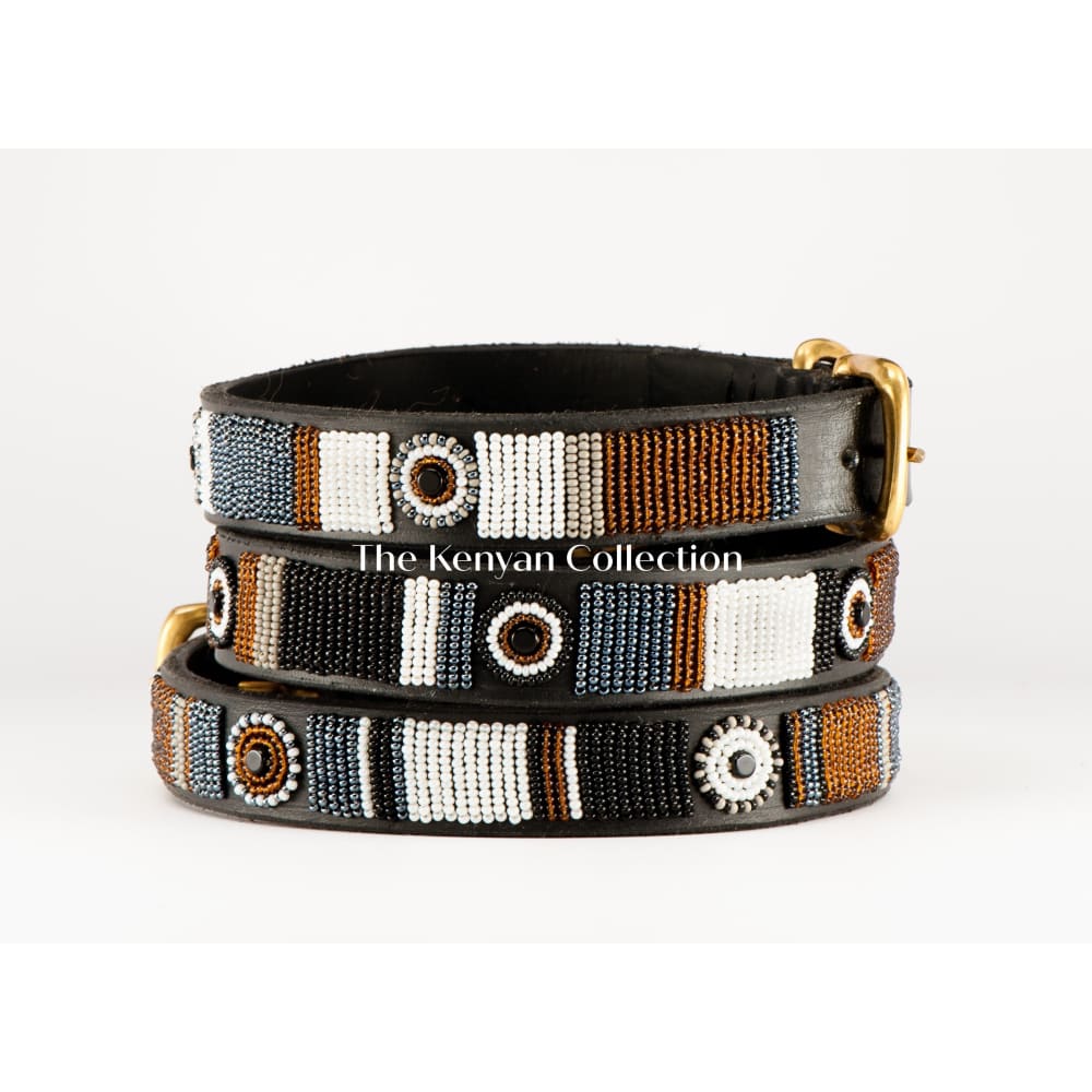 Oryx Beaded Dog Collar - Dog Collars - Maasai