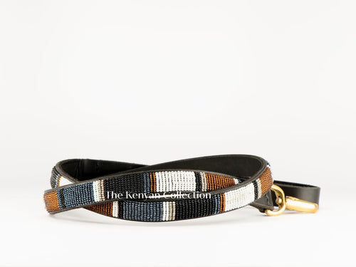Oryx Beaded Dog Lead - Dog Leashes - Maasai
