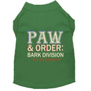 Paw & Order Dog Shirt - Funny Dog Shirts