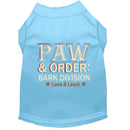 Paw & Order Dog Shirt - Funny Dog Shirts