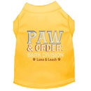 Paw & Order Dog Shirt - Funny Dog Shirts