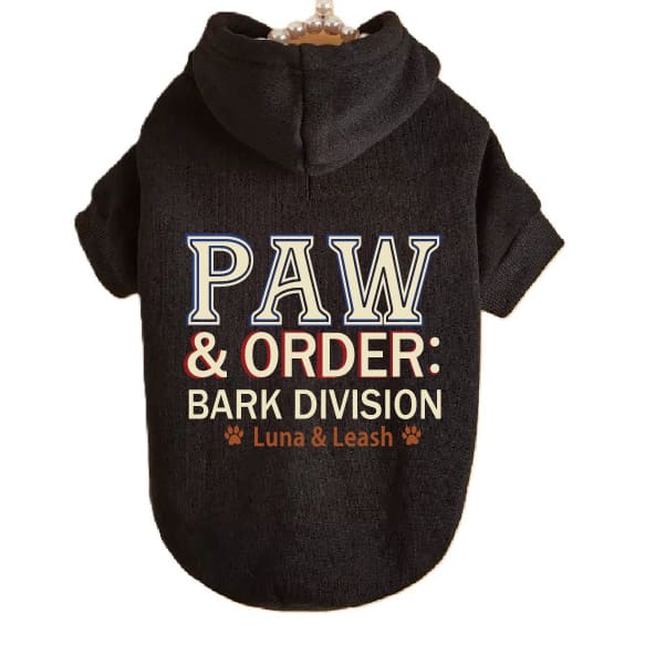 Paw & Order Pet Hoodies - Pet Hoodies