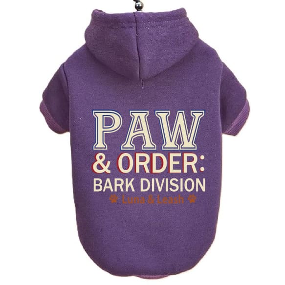 Paw & Order Pet Hoodies - Pet Hoodies
