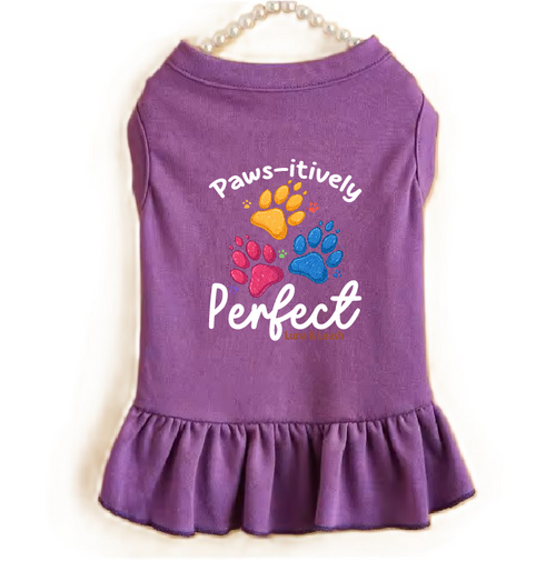 Pawsitively Perfect Dog Dress