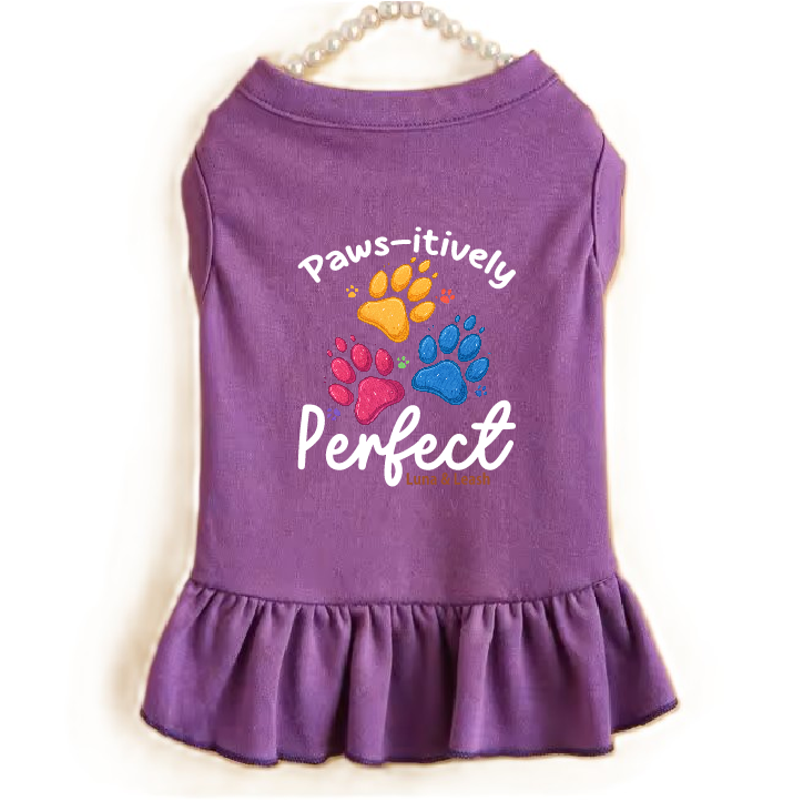 Pawsitively Perfect Dog Dress