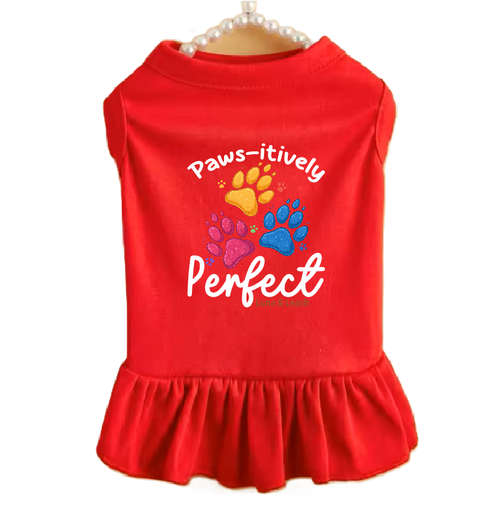Pawsitively Perfect Dog Dress