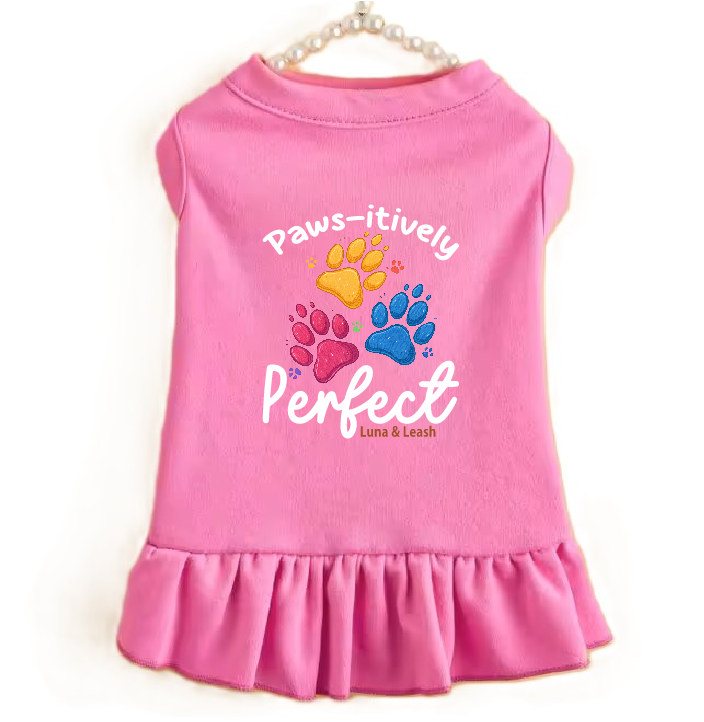 Pawsitively Perfect Dog Dress