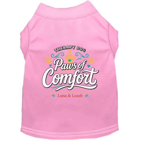 Paws of Comfort Therapy Dog Shirt - Therapy Dog Shirts