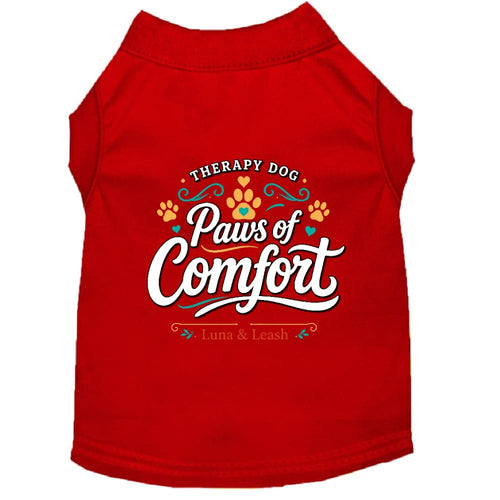 Paws of Comfort Therapy Dog Shirt - Therapy Dog Shirts
