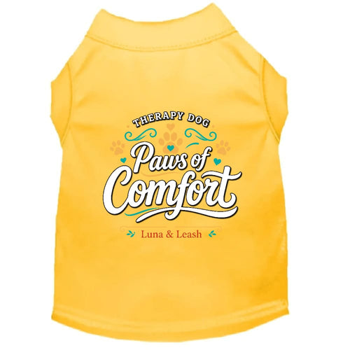 Paws of Comfort Therapy Dog Shirt - Therapy Dog Shirts