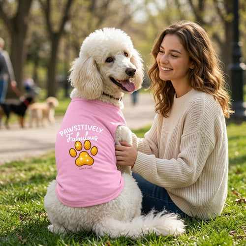 Pawsitively Fabulous Dog Shirt - Statement Dog Shirts