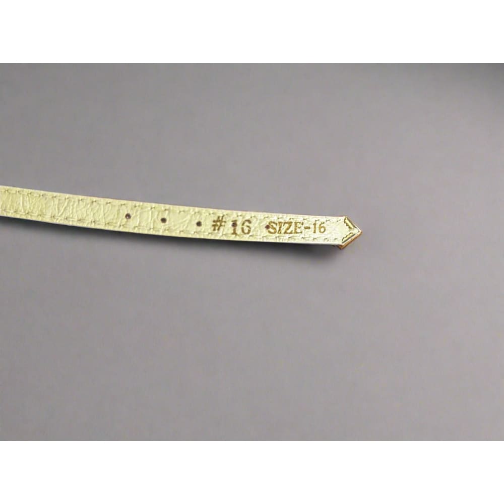Pink Single Row Crystal Dog Collar - Fits 13-14.5” Neck