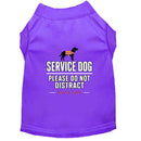 Please Do Not Distract Service Dog Shirt - Service Dog