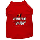 Please Do Not Distract Service Dog Shirt - Service Dog