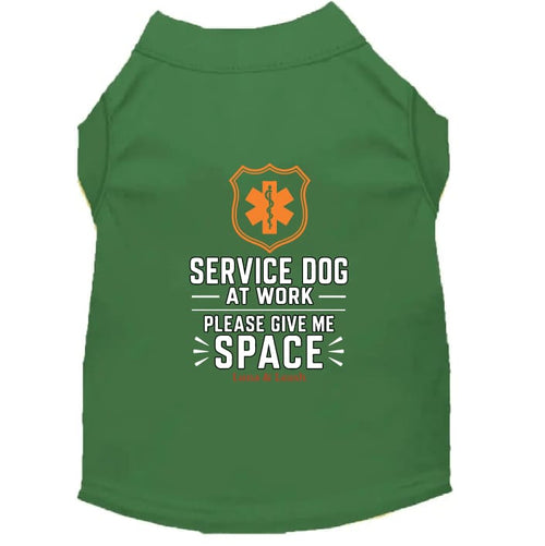 Please Give Me Space Service Dog Shirt - Service Dog Shirts