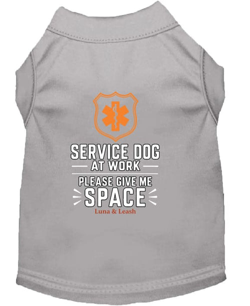 Please Give Me Space Service Dog Shirt - Service Dog Shirts