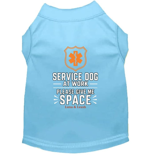 Please Give Me Space Service Dog Shirt - Service Dog Shirts