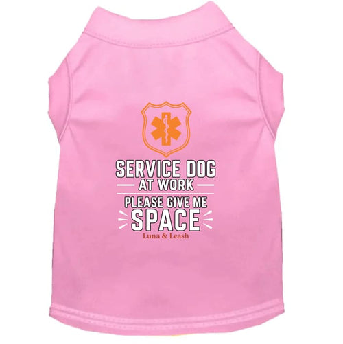 Please Give Me Space Service Dog Shirt - Service Dog Shirts